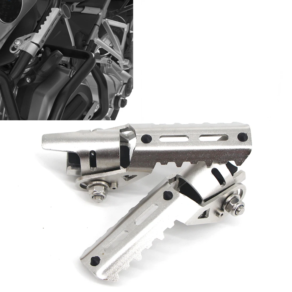 

Motorcycle Highway Front Driver Footrest Foot Pegs Rest Pedal Pad Footpegs For BMW R1250GS R 1250 R1250 GS adv adventure LC 2019