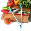 Silicone Food Tong Stainless Steel Kitchen Tongs Silicone Non-slip Cooking Clip Clamp BBQ Salad Tools Grill Kitchen Accessories 3