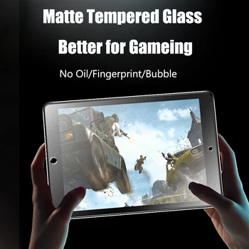 

[2 Pack] Matte Tempered Glass Protector for iPad 2018/2017 / Air 2 / Air 1/Pro 9.7 inch, Best Companion for Games