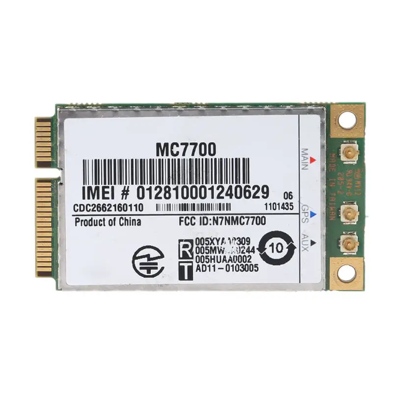Мини PCI-E 3g/4G WWAN gps модуль MC7700 PCI Express 3g HSPA LTE беспроводная карта