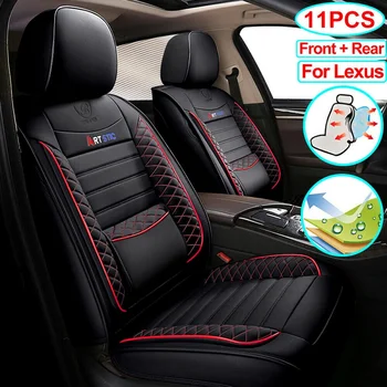 

PU Leather Car Seat Cover Black Car Seat Protector Universal for Lexus Rx Rx300 Rx350 570 Nx300 Gx470 Gs300