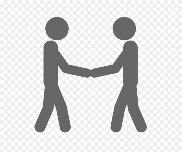 免费手绘 男人握手png图片素材免费下载 图片编号 Png素材网