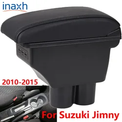 Reposabrazos para Suzuki Jimny, caja de almacenamiento con reposabrazos, 3USB, 2010, 2011, 2012, 2013, 2014, 2015