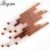 BQAN Розовое Золото Nail Brush UV Gel Liner Painting Pen Акриловая Кисть для Рисования для Ногтей Градиент Горный Хрусталь Ручка Nail Art Tool