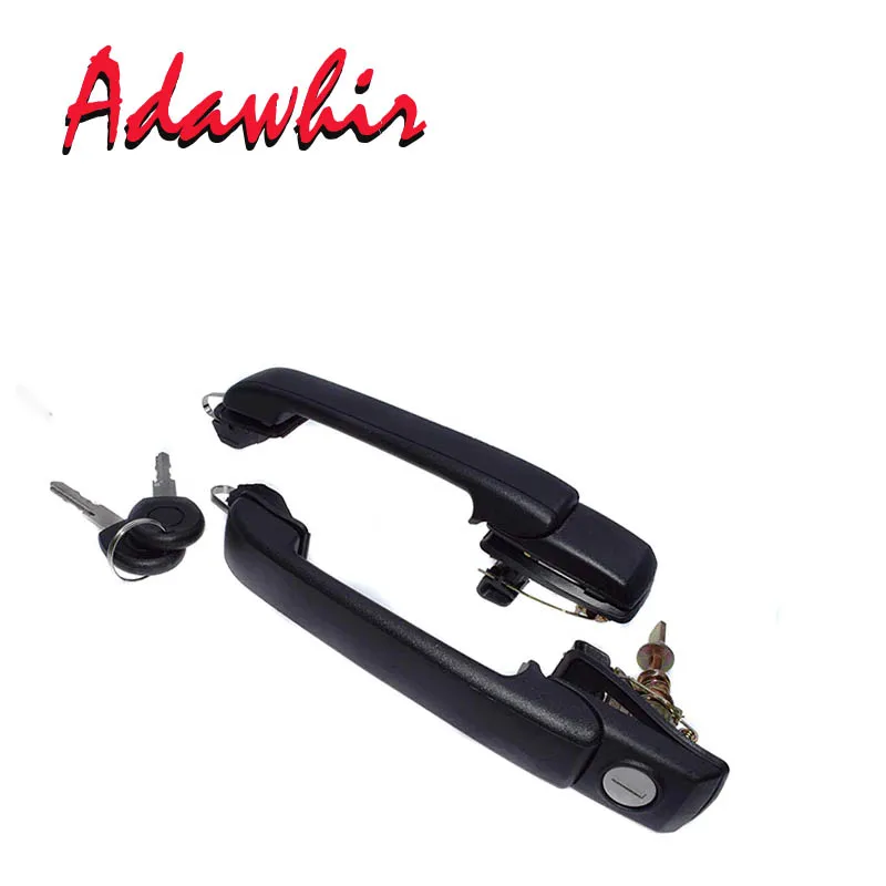 

For VW Golf J-etta Mk3 III VR6 Front Rear LH RH Outer Door Handles W/ Keys 1H0837207,1H0837207B,1H0837207C,1H4839205