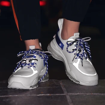 

2019 men's shoes casual shoes men's sports shoes couple shoes air cushion shoes dad shoes breathable male tennis men reflective