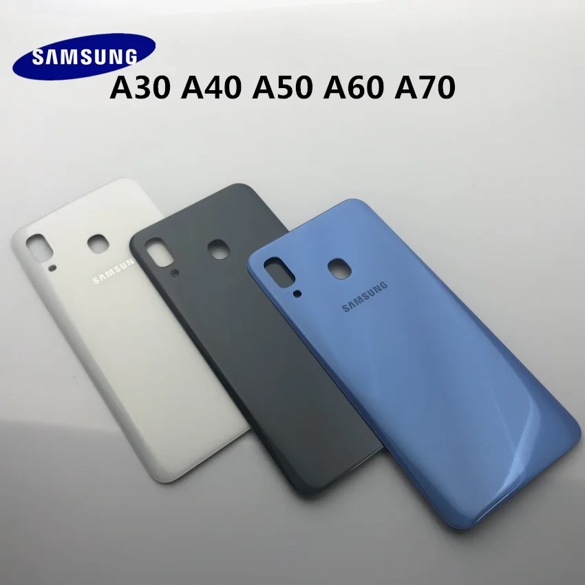 Новинка,, samsung Galaxy A30, A40, A50, A60, A70,, Задняя стеклянная крышка, задняя крышка, крышка батареи, дверь+ передняя стеклянная линза+ клей+ Инструменты