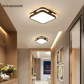 

Minimalist Led Ceiling Lamp Indoor Lighting Fixtures For Living room Bedroom Corridor Chandelier Ceiling lamp Square&Round Body