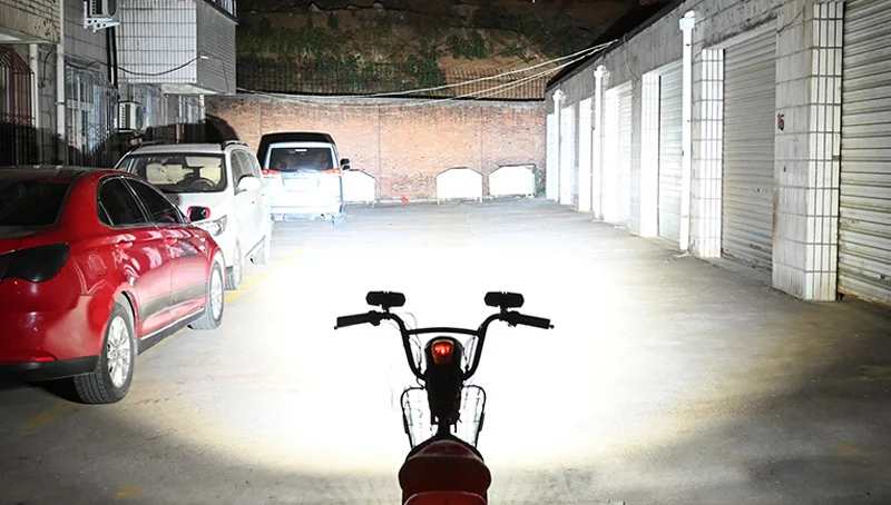 48v 60v 72v 84v Electric bike Scooter Motorcycle led Front Head light Powerful Ebike led driving Spotlight Wide Voltage 9-85v dc motorcycle led lights