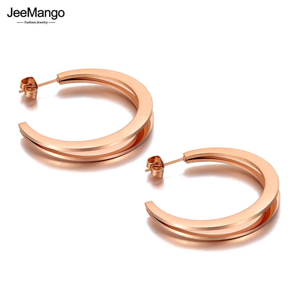 JeeMango оригинальный дизайн из нержавеющей стали богемные геометрические круглые