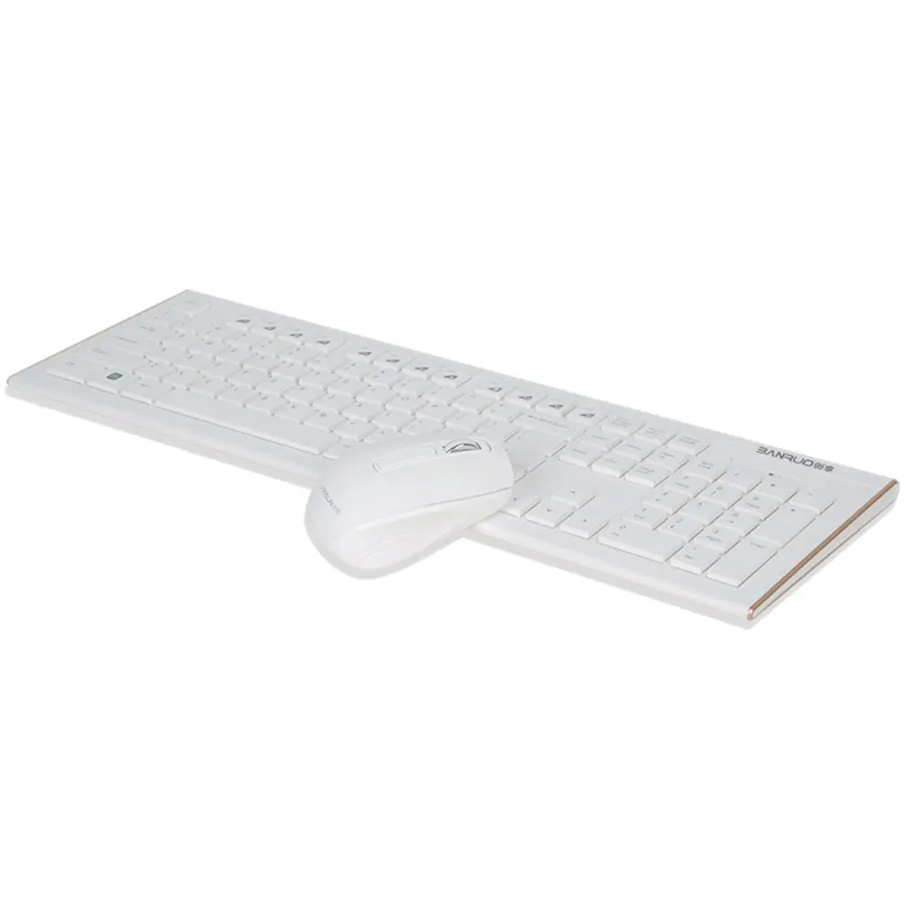 

CS-8500 Wireless Keyboard Mouse Set Home Office Use Ultra-thin Keyboard And Battery Powered Mouse Combos For PC Laptop