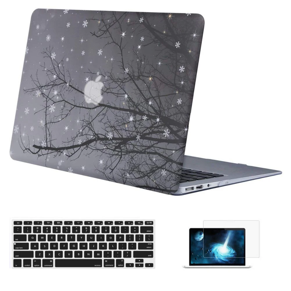 Жесткий защитный чехол MOSISO для Macbook Air 13 Pro 13 15 retina чехол для ноутбука+ чехол для клавиатуры - Цвет: H043