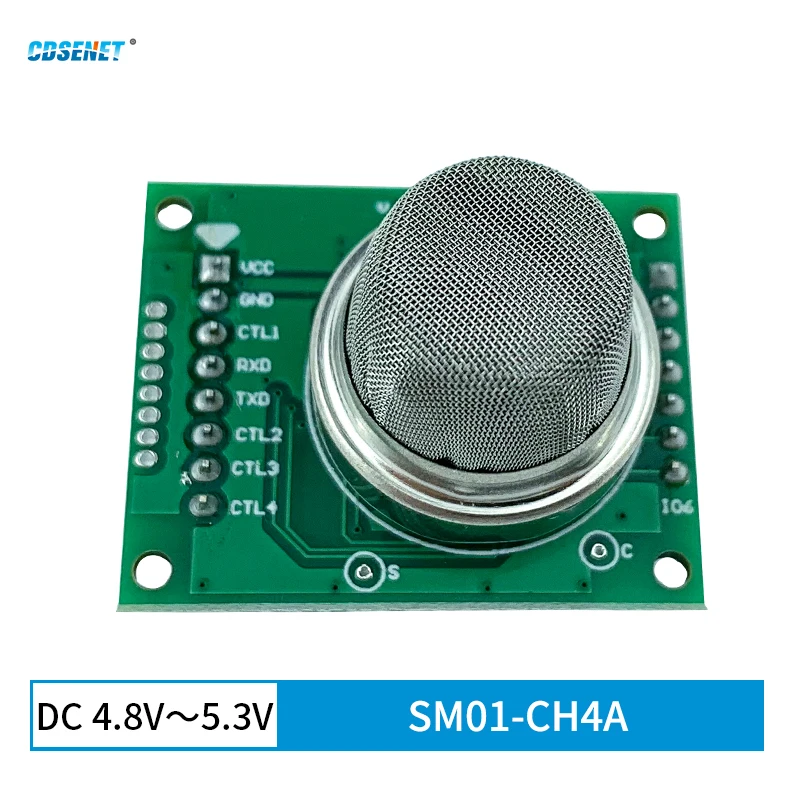 SM01-CH4A Methane Module Built-in Gas Leak Alarm for Development of the Complete Unit of Household Gas leak Alarm toaiot hartk afterburner toolhead pcb v4 0 complete built in bat85 diode hot end indicator led hambertemperature thermisto