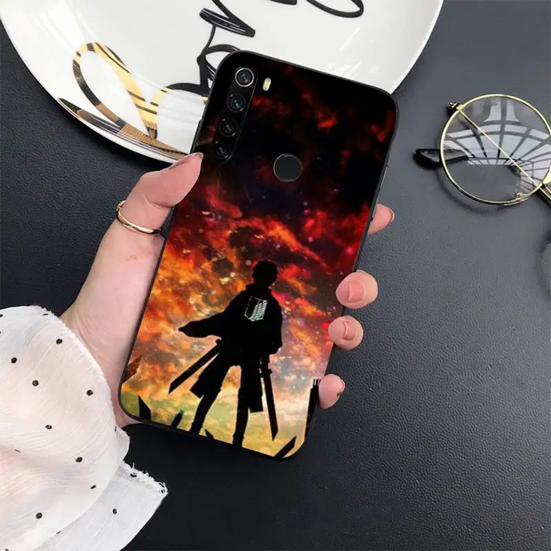 best flip cover for xiaomi Attack on Titan Phone Case For Xiaomi Redmi Note 4 X 5 6 7 8 pro 6A best flip cover for xiaomi Cases For Xiaomi