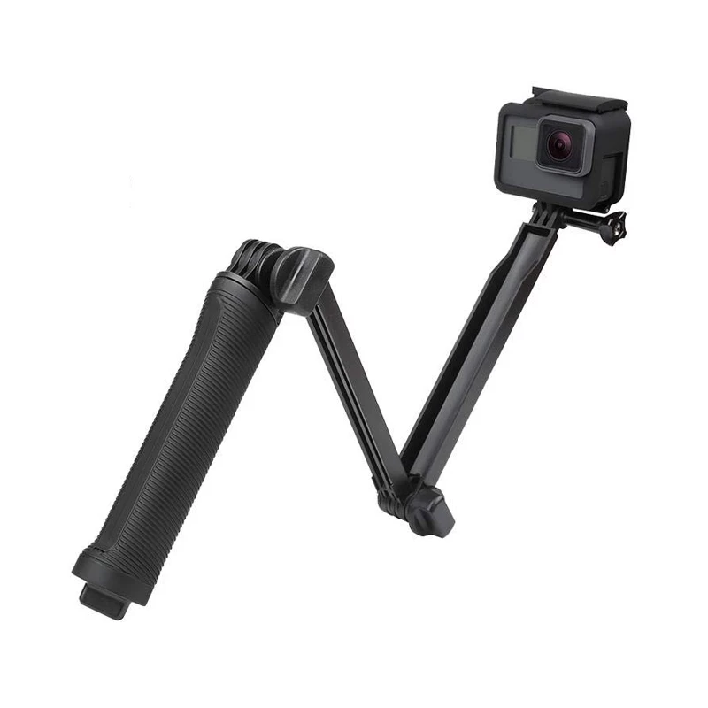 Водонепроницаемая селфи-Палка с 3-сторонним захватом штатив для GoPro Hero 9 8 7 6 5 4 Session