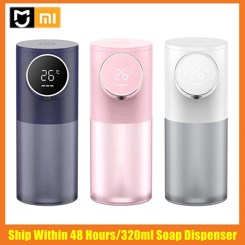 Дозатор для жидкого мыла Xiaomi 320 мл с USB-зарядкой | Строительство и ремонт