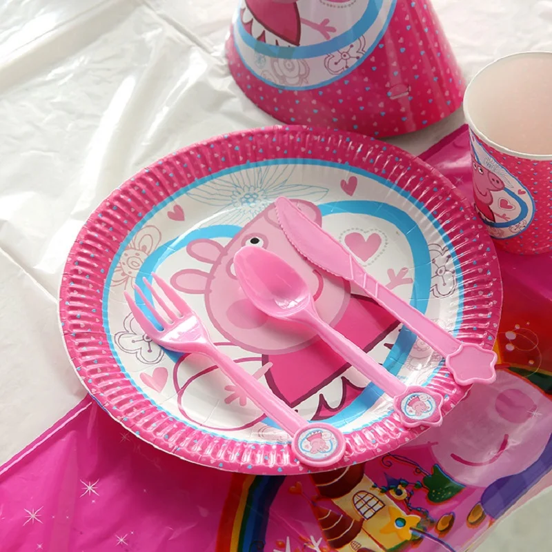 Peppa pig семья Свинки Пеппы пакет папа мама фигурка оригинальная Pelucia аниме Свинка Пеппа украшение для вечеринки в день рождения игрушки подарки