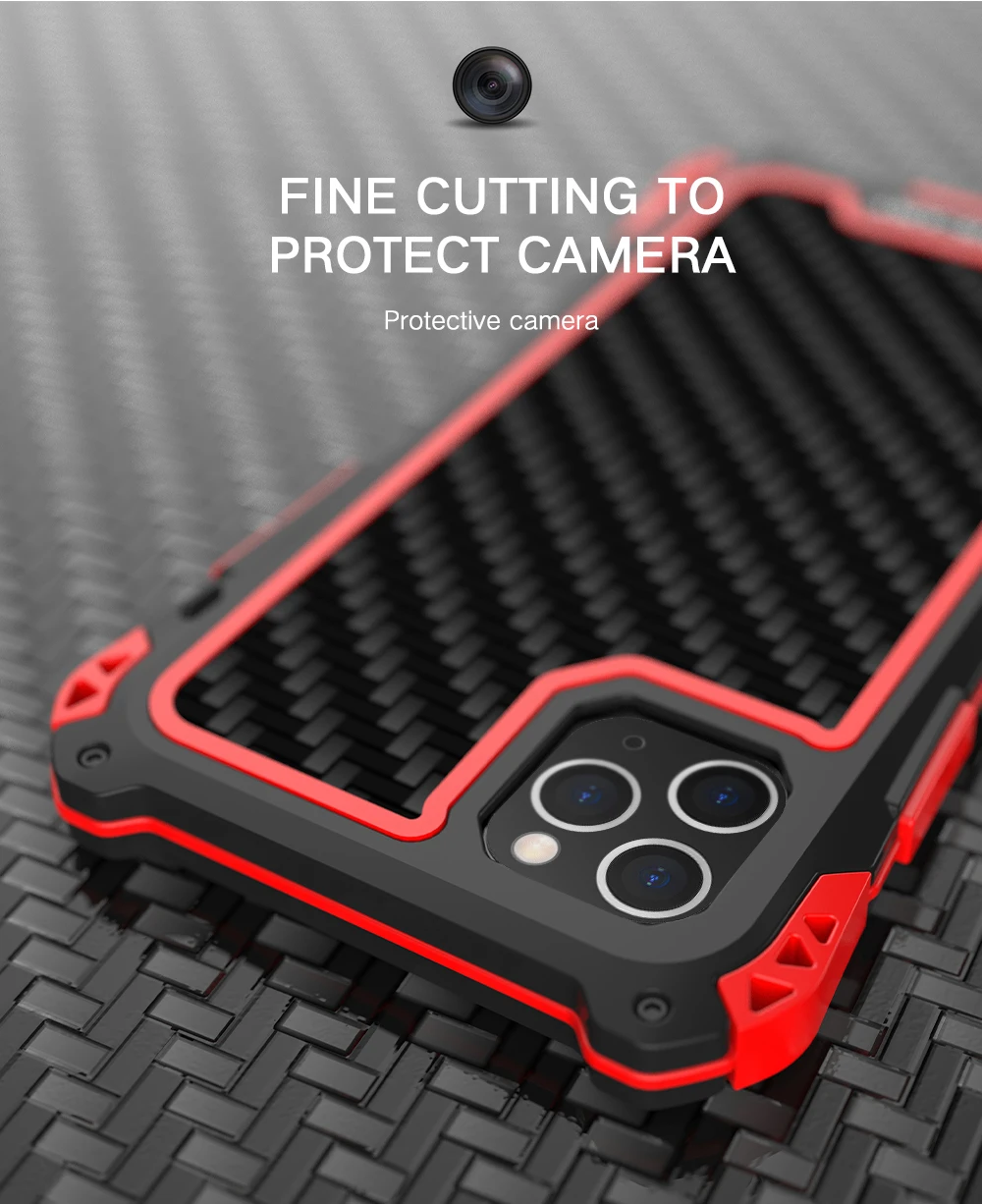 AMIRA противоударный Heavy Duty Прочный чехол-гибрид чехол для телефона для iPhone 11 11Pro 11Pro Max чехол из углеродного волокна