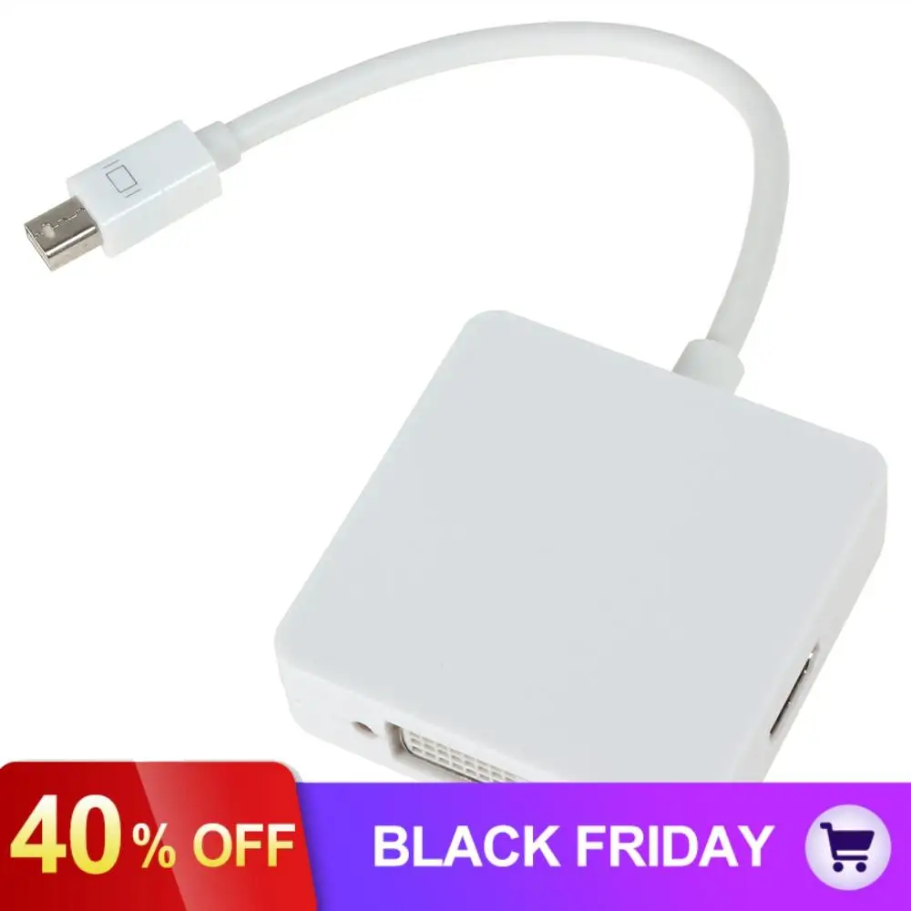 Thunderbolt Mini display port to DVI/VGA/HDMI конвертер подходит для Macbook Air Pro