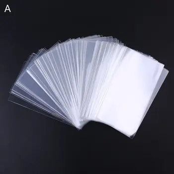 

100pcs Card Sleeves Magic Board Game Tarot Three Kingdoms Poker Cards Protector Light and Transparent Card Sleeves