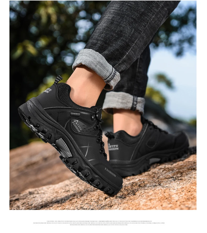 SHANTA/мужские ботинки; кожаные уличные кроссовки; коллекция года; Сезон Зима; высокое качество; удобная мужская повседневная обувь; Zapatos De Hombre; размера плюс 47