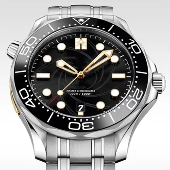 

Luxury Mens Watches Commander James Bond 007 Dial Limited Edition Mens Sprots Automatic Watch designer watches Wristwatches