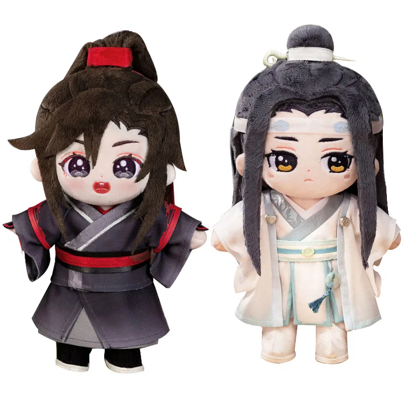 Плюшевая игрушечная кукла Mo Dao Zu Shi Wei Wuxian Lan Wangji аниме косплей плюшевая фигурка