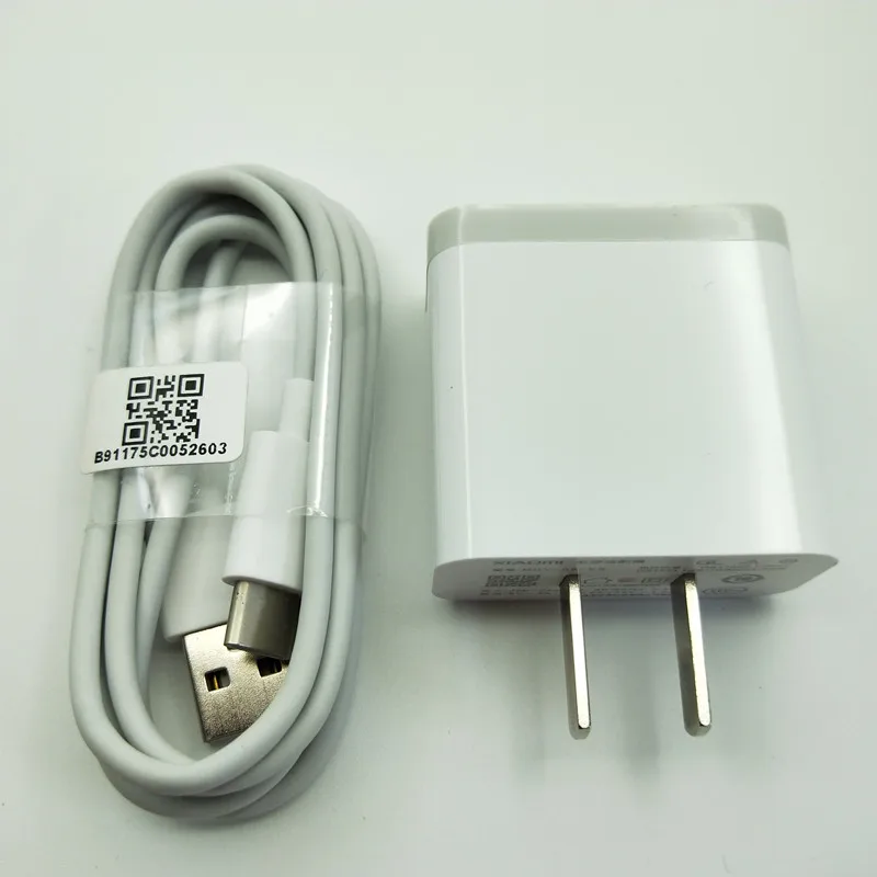 Xiao mi USB быстрое зарядное устройство настенный адаптер Быстрая зарядка type C кабель для передачи данных для mi 6 6x8 8SE CC9 CC9e красный mi Note 8 7 pro k20