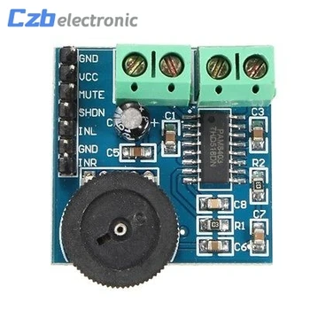 

Mini PAM8403 Two-Channel Double Track Power Amplifier Module Volume Adjustment