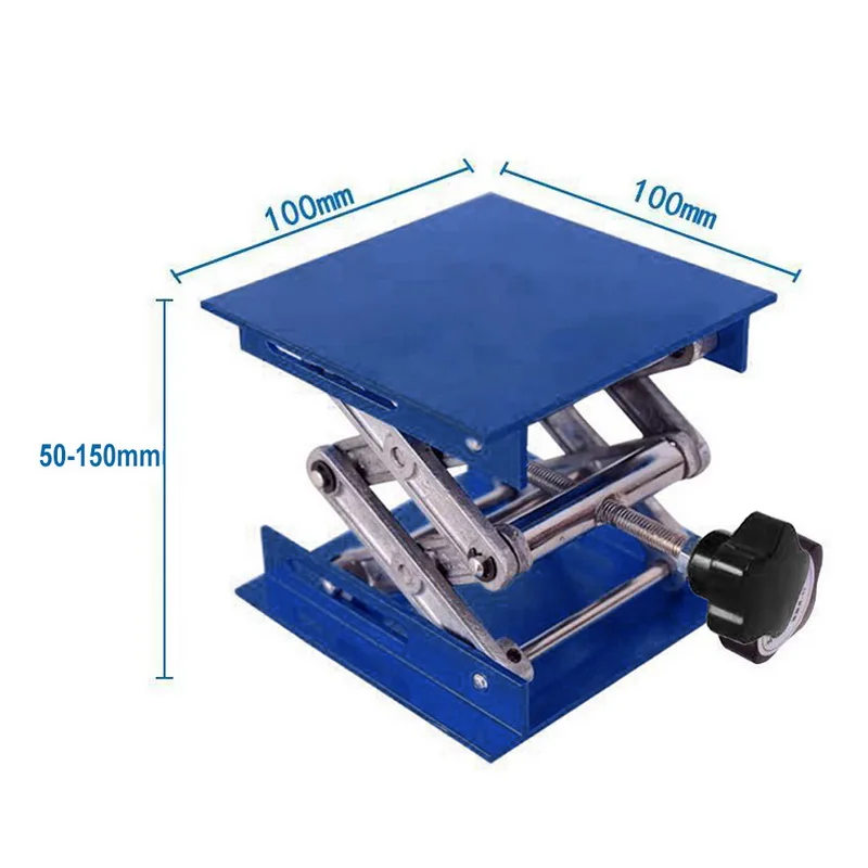 Aluminum Table Elevator for Milling Router Insert Plate Lifting Platform Woodworking Adjustable