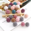 50pc New 15/20mm Mix Color Polyester Wool Soft Ball Pompoms Ball Crafts DIY Wedding Party Home Decor Craft Supplies ► Photo 3/6