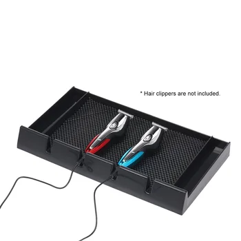 

Hair Clipper Holder Plastic Barber Clipper Salon Clippers with Mat Hair Trimmer Holder Hairdresser Stylists Barber Salon Tools