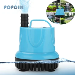 Bottom Suction Pump Fish Tank Submersible Pump Filter Aquarium Circulating Pump Filter 10-105W 600-4500L/H Suitable for Aquarium