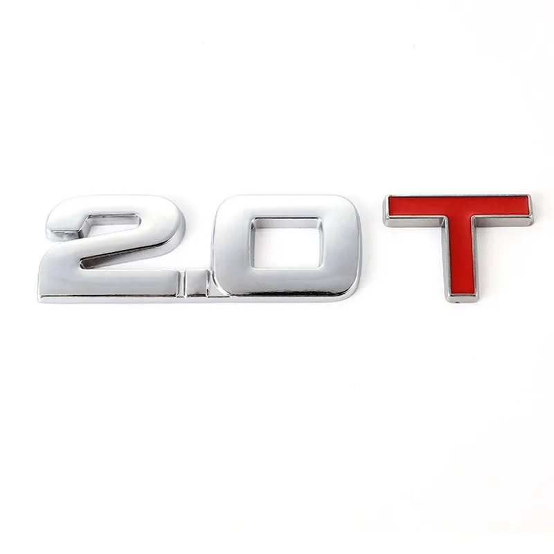 Car Sticker Emblem Turbo Refit Decal for BMW Ford Alfa Romeo Volvo Audi Toyota Honda Lexus Chevrolet 1.6T 1.8T 2.2T 2.5T 3.0T