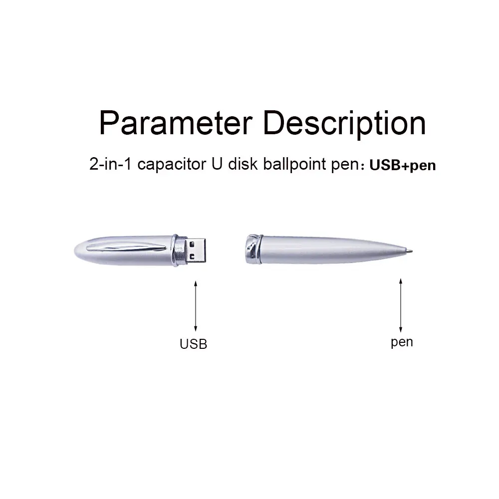 Металлическая шариковая ручка флеш накопитель Usb + коробка 4 ГБ 8 16 память флешки 32