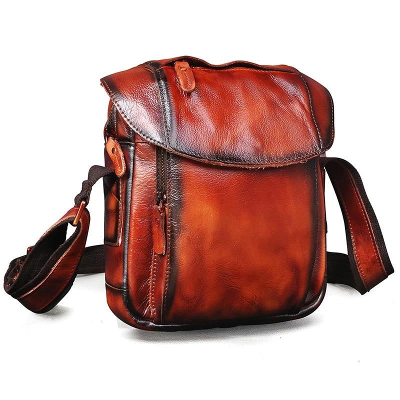 Talarurus Leather Messenger Bag