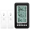 ORIA Refrigerator Thermometer 2 Wireless Sensors Indoor Outdoor Thermometer Digital Freezer Thermometer Audible Alarm 1