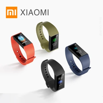 

In stock New xiaomi Redmi Band 1.08 inch color touch screen Heart rate monitoring Record Step count Fitness Smart wristband