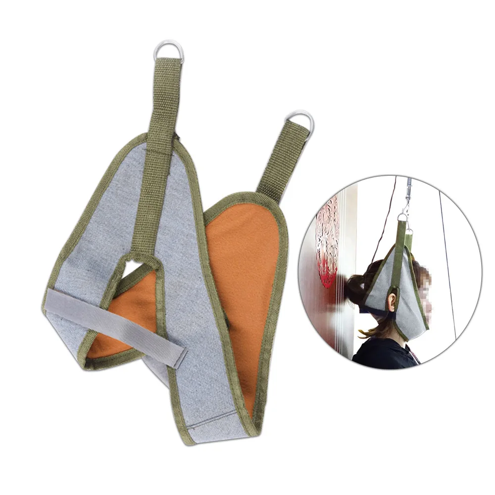 For Adult Children Cervical Traction Belt Neck Stretcher Band Vertebrae Recovery Health Care Neck Stretch Fixing Straps