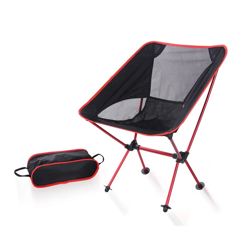Cadeira com Bolsa de Armazenamento Cadeiras para Esporte ao ar Portátil Ultraleve Dobrável Liga Alumínio Oxford Livre Acampamento Caminhadas Pesca Mod. 1241114 16 Cadeiras de pesca
