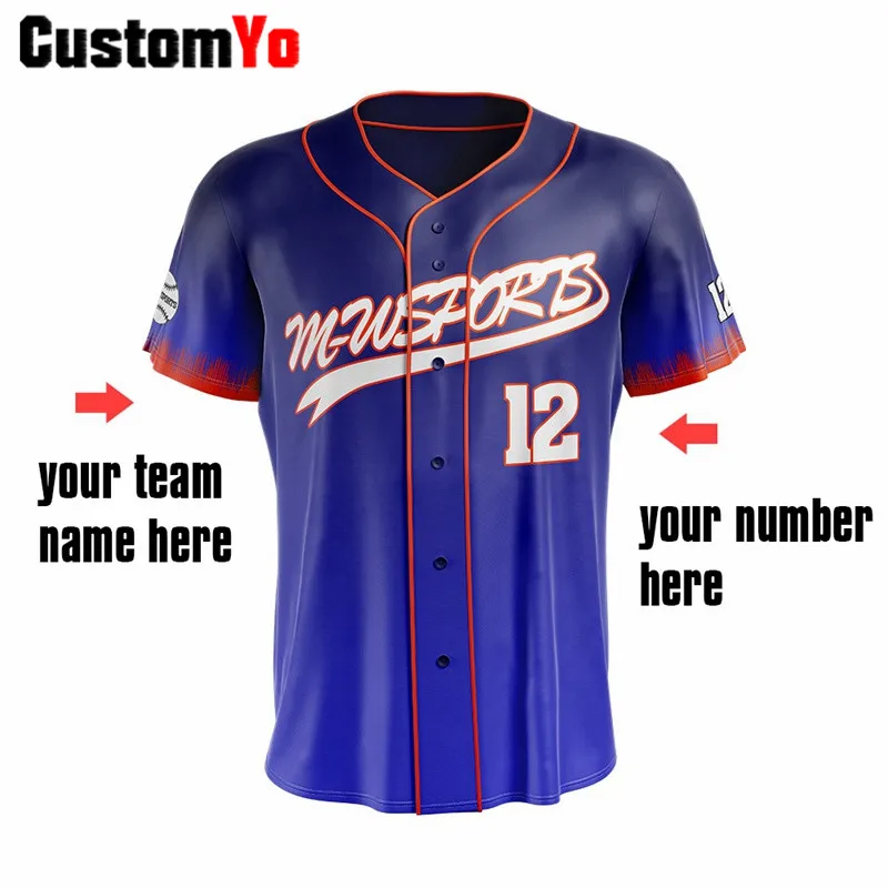 make your own baseball jersey