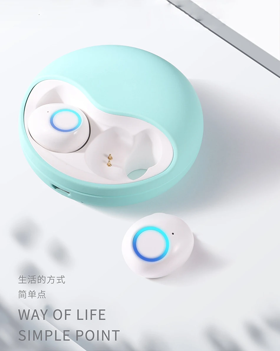 Bluetooth наушники, беспроводные наушники, Спортивная bluetooth-гарнитура tws 5,0, сенсорные мини беспроводные наушники для iphone, xiaomi, гарнитуры