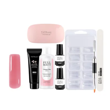 

1 Set Nail Extension Pieces Tool Kit Extension Cream Nail Art Tool Manicure Lamp Extension Nail Tool Kit for Salon Store Home Wo