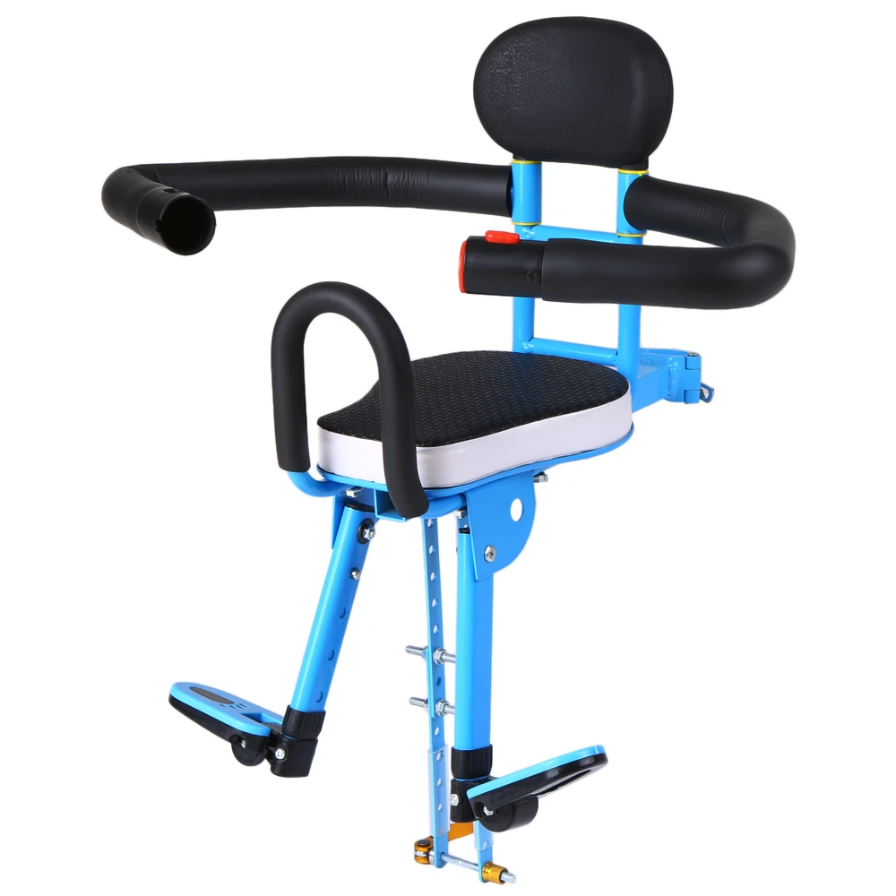 Bicycle Baby Seat Child Chair Front Mount Bicycle Seat Kids Saddle Front Seat Saddle Cushion All-around Handrail Mountain Bike Bicycle Baby Seat Child Chair Front Mount Bicycle Seat Kids Saddle Front Seat Saddle Cushion All-around Handrail Mountain Bike