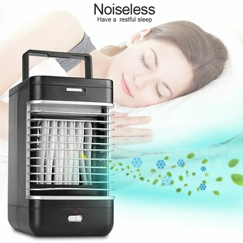 

Mini USB Portable Air Conditioner Conditioning Humidifier Purifier Air Cooler Personal Space Cooling Fan For Office Home