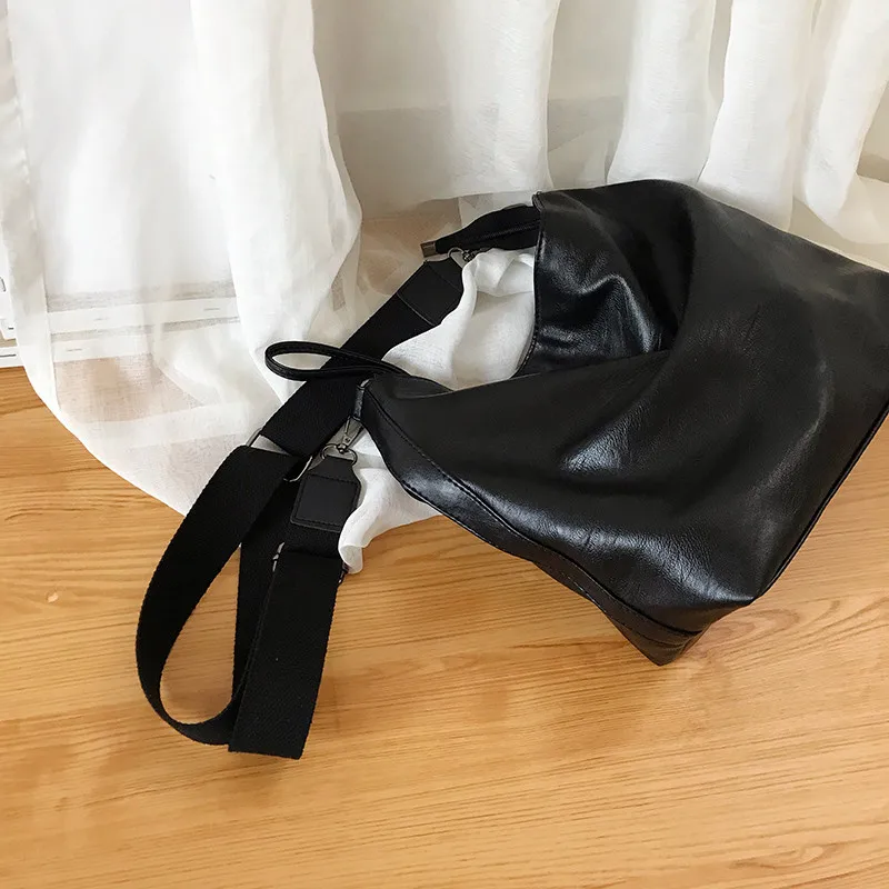 Женские сумки большой емкости из искусственной кожи женская сумка на плечо Повседневная Дамская ручная сумка большие сумки черные женские сумки через плечо