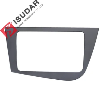 

Isodar 2din auto dashboard for Seat Leon 2005-2012 stereo panel installation audio board Kit frame adapter