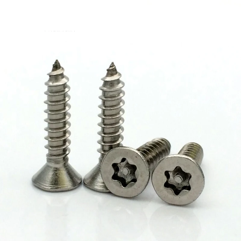 Нержавеющая сталь Torx с плоской головкой саморез столб ST2.9 3 9 4 2 8 SUS304 шести