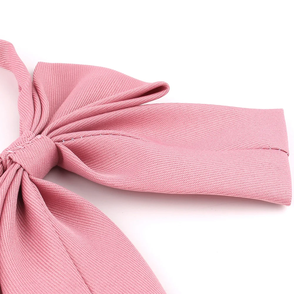 Bow Tie Ladies Large Bowtie Oversize Bow tie For Women Uniform Collar Butterfly Bow knot Adult Solid Ties Cravats Girls Red Bowties