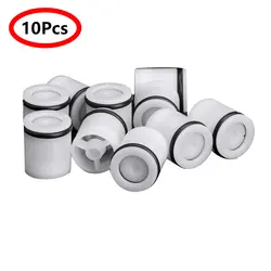 10Pcs Plug-in Non-Return Valve Spring Check Plastic Shower Check Valves Faucets Filters Garden Water Heater Control Connector